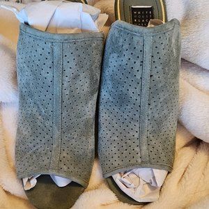 White House Black Market Sage Mules